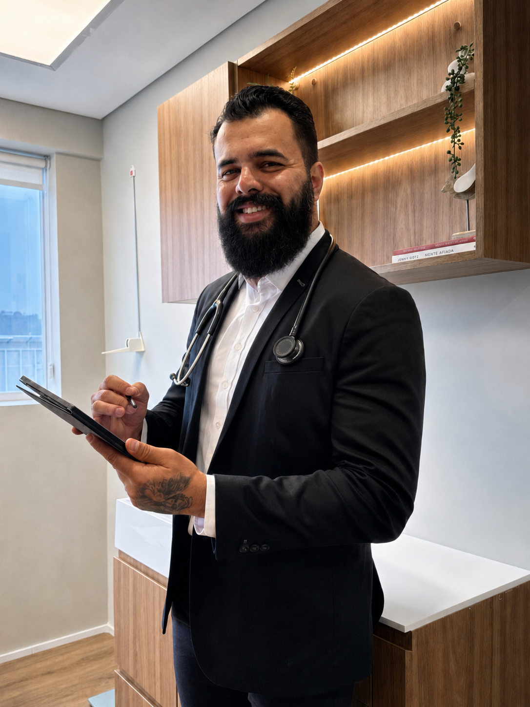 Dr. João Victor Antunes em consultório